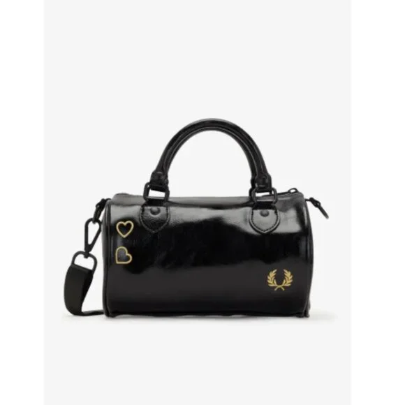 NWT Fred Perry Amy Winehouse Mini Barrel Black - Picture 7 of 12